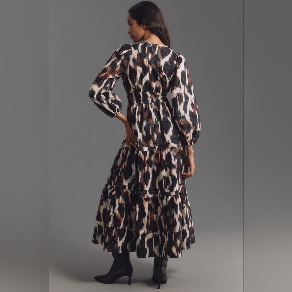 Anthropologie The Somerset Maxi Dress: Long-Sleeve Poplin Edition Size 3X NWT - Picture 6 of 9